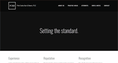 Desktop Screenshot of pckb-law.com